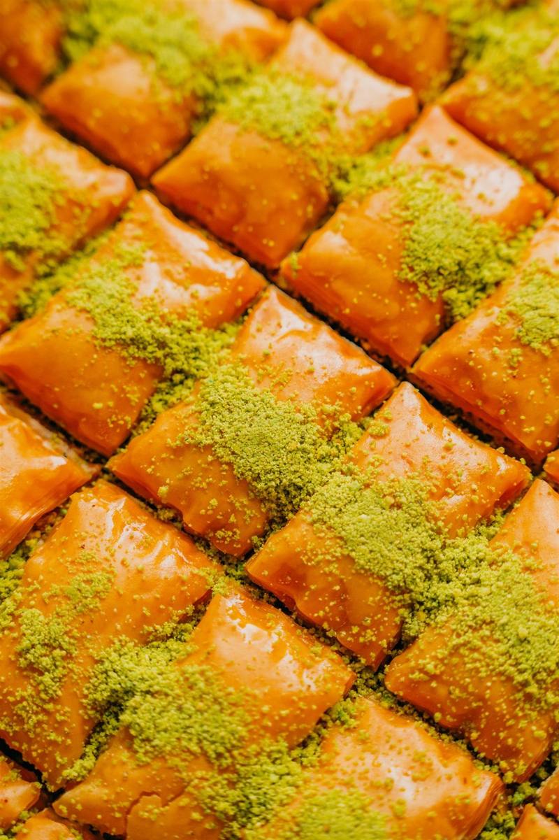 Pistachio baklava